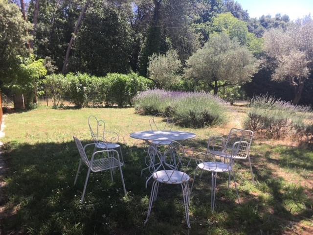 Le Mas Du Cypres, 12 Pers Et Piscine Aigaliers Exteriör bild